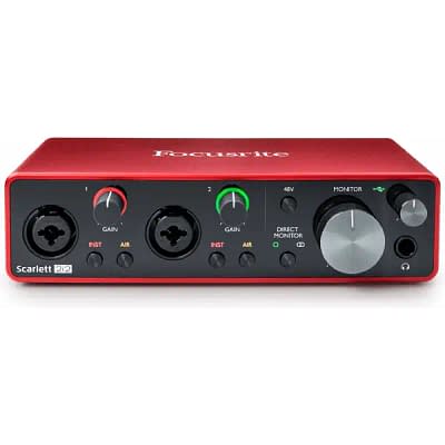 focusrite scarlett 2i2