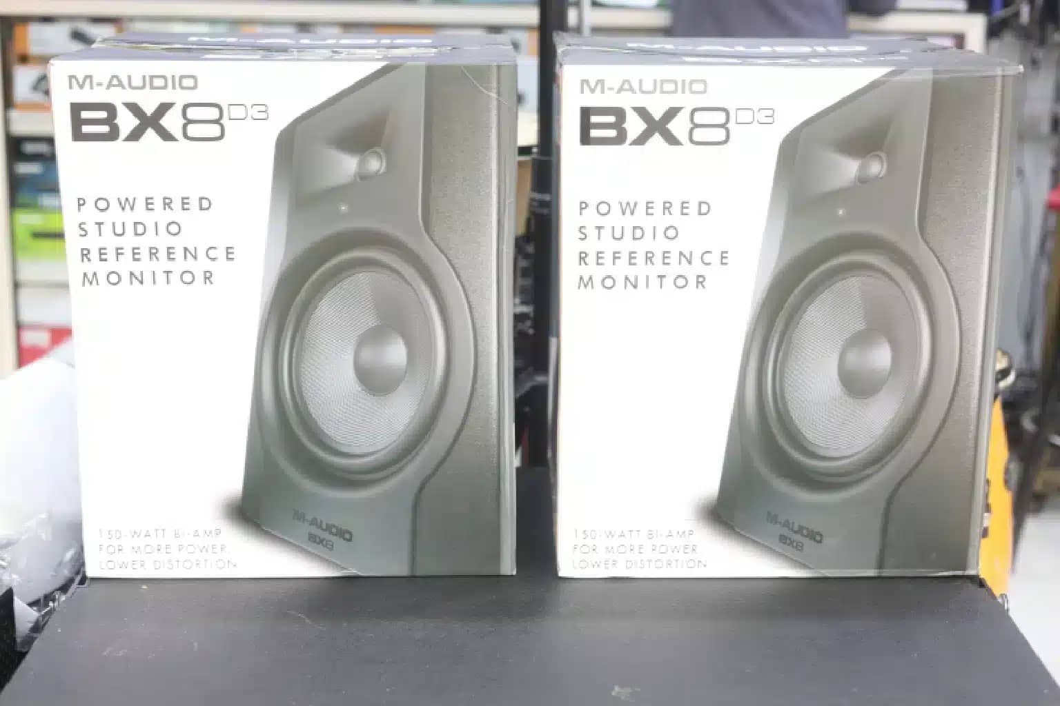 M-Audio BX8 comparison